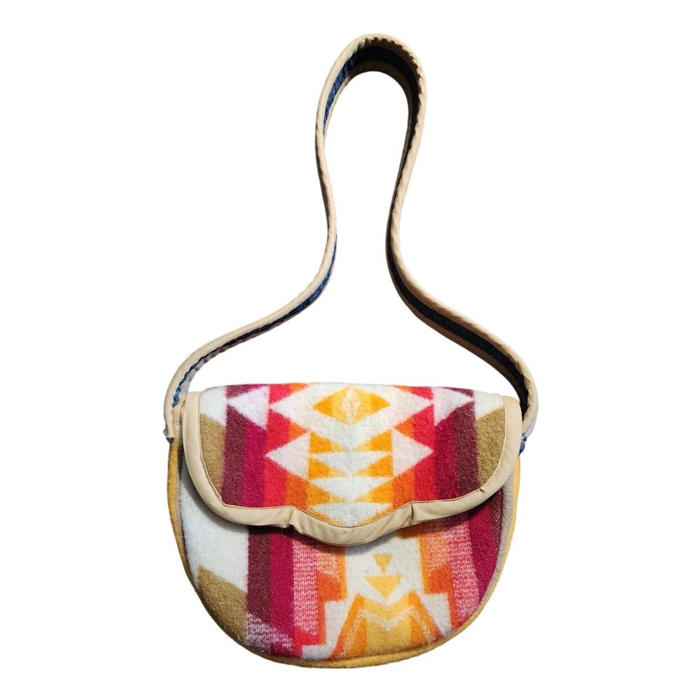 Southwestern Geometric Aztec Multicolored Shoulder Purse